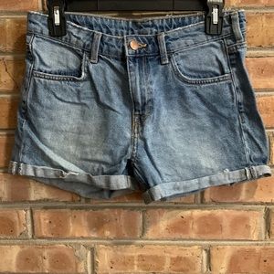 H&M 100% Cotton Denim Shorts